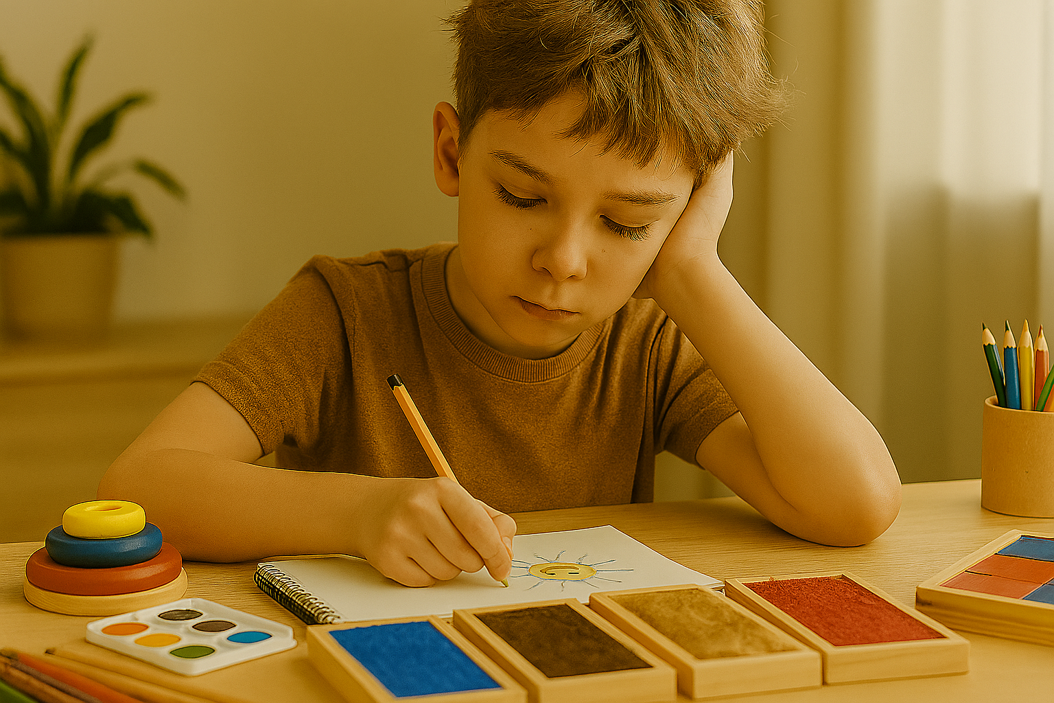 transições no Montessori